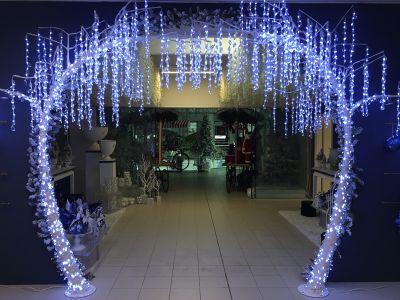 Drevo z LED cristali 160x260cm