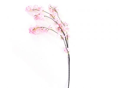 Hanging cherry blossom spray 130cm
