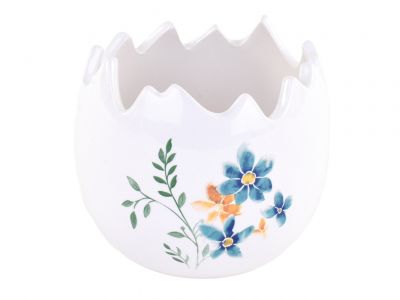 Košarica jajce iz porcelana 8,3x8,3x7cm