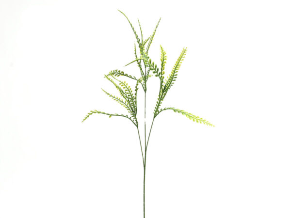 Praprot vejica x3 67cm zelena svila