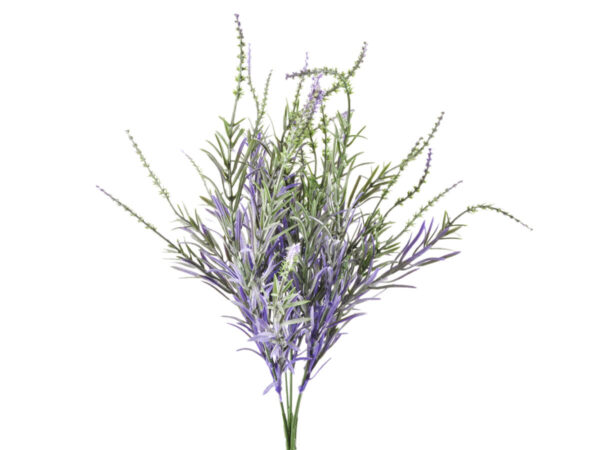 Sivka šopek 34,5cm lavanda plastika