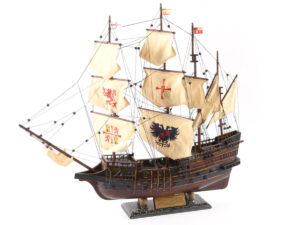 Ladja na jadra spanish galleon rjava les