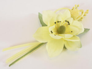 Magnolija pik 16cm z jajčkom/12kos rumena polyfoam