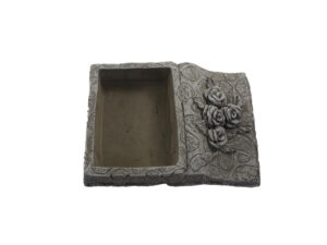 Posoda knjiga siva beton