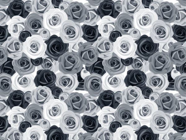 Rola Roses črna ppl 40my