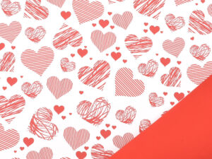 Rola valentines bela rdeča ppl 40my