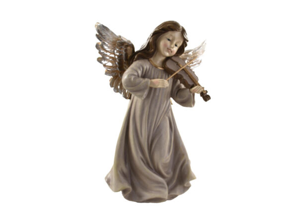 Angel stoječi h42cm zlat polirezina